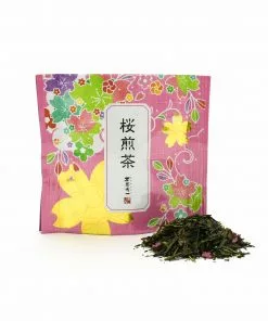 Japanese Ingredients Sakura Sencha Green Tea With Cherry Blossom 30g Ingredients