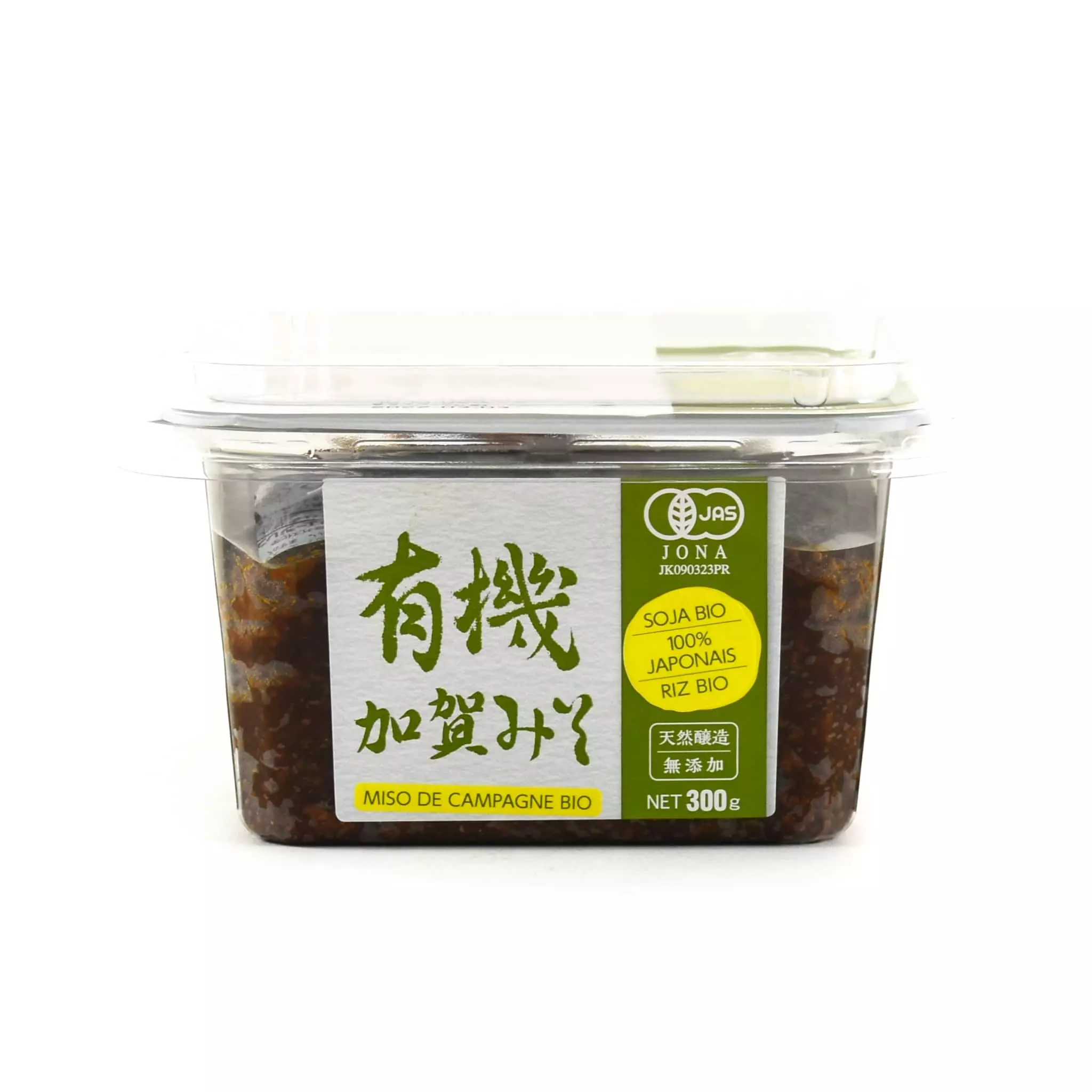 Kaga Miso Ingredients Organic Country-Style Miso 300g 3 Kaga Miso Ingredients Organic Country-Style Miso 300g