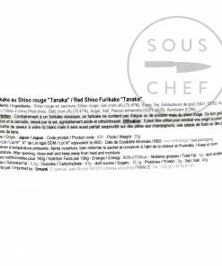 Tanaka Foods Red Shiso Furikake 22g