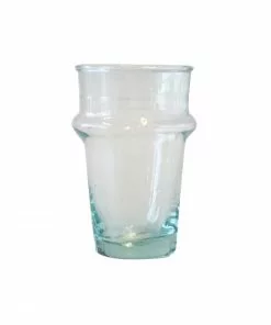 Urban Nature Culture Cocktail Making & Barware Moroccan Water Glass - Recycled Glass