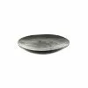 Outdoor Tableware Black Melamine Side Plate 22cm
