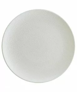 Bonna Textured White Serving Plate 30cm Tableware