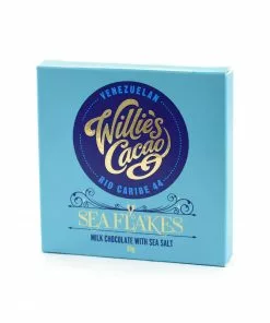 Ingredients Willie's Cacao Milk Chocolate With Sea Salt 50g