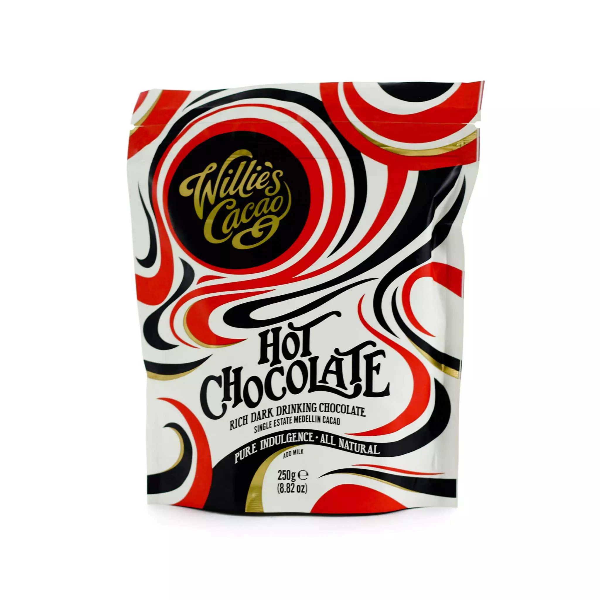 Willie's Cacao Single Estate 52% Hot Chocolate 250g Ingredients 3 Willie's Cacao Single Estate 52% Hot Chocolate 250g Ingredients