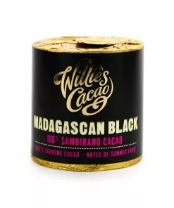 Ingredients Willie's Cacao Madagascan Black 100% Cooking Chocolate 180g