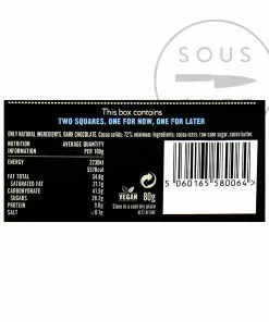 Willie's Cacao Rio Caribe Gold 72% Dark Chocolate 80g