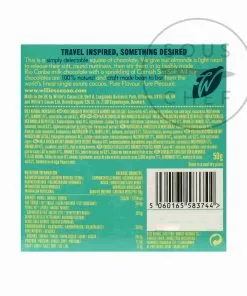 Willie's Cacao Sea Kissed Almond 44% Milk Chocolate 50g 5 Willie's Cacao Sea Kissed Almond 44% Milk Chocolate 50g