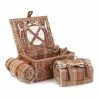 Willow Direct Tartan Picnic Hamper For 2 Autumn Red 1 Willow Direct Tartan Picnic Hamper For 2 Autumn Red