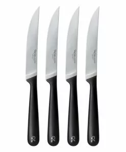 Robert Welch Signature Plain Edged Steak Knives X4 Cookware