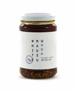 White Mausu Organic Peanut Rayu 240g