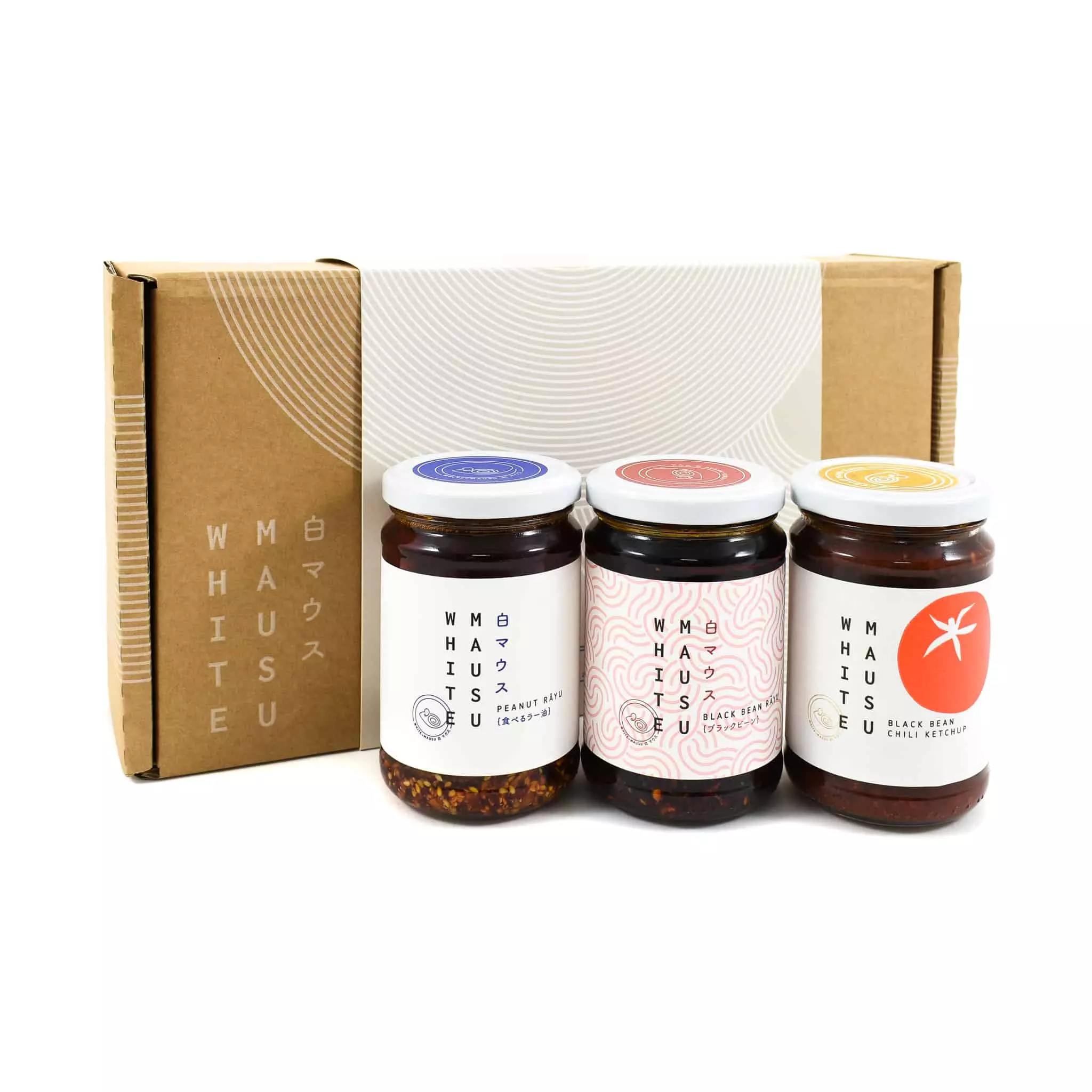 Ingredients White Mausu Chilli Sauce Box Set 3 Ingredients White Mausu Chilli Sauce Box Set