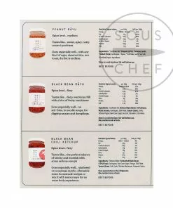 Ingredients White Mausu Chilli Sauce Box Set 7 Ingredients White Mausu Chilli Sauce Box Set