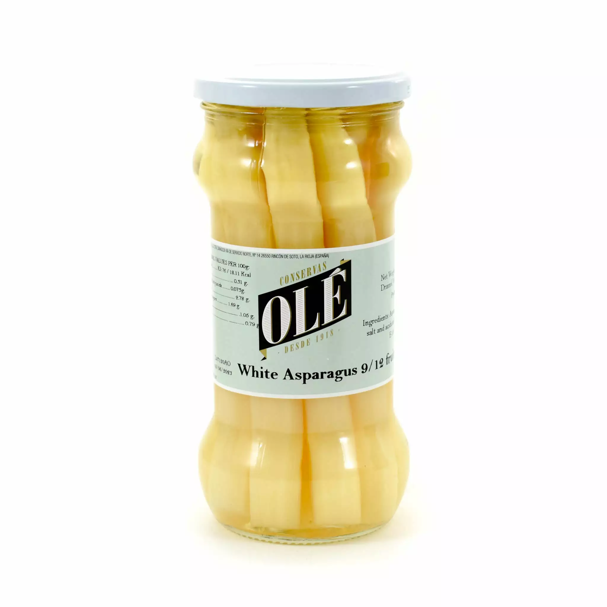 Ole White Asparagus Spears 540g 3 Ole White Asparagus Spears 540g