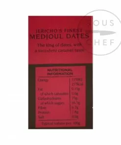 Ingredients Zaytoun Palestinian Medjoul Dates 250g