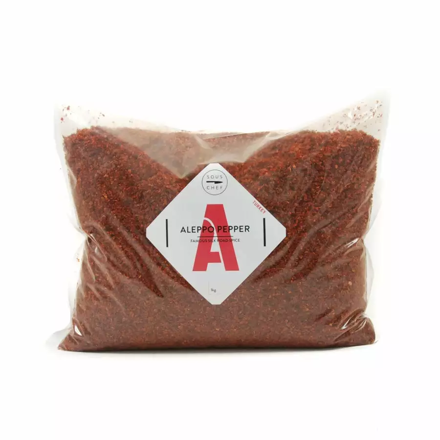 Sous Chef Ingredients Aleppo Pepper - Pul Biber 1kg 3 Sous Chef Ingredients Aleppo Pepper - Pul Biber 1kg