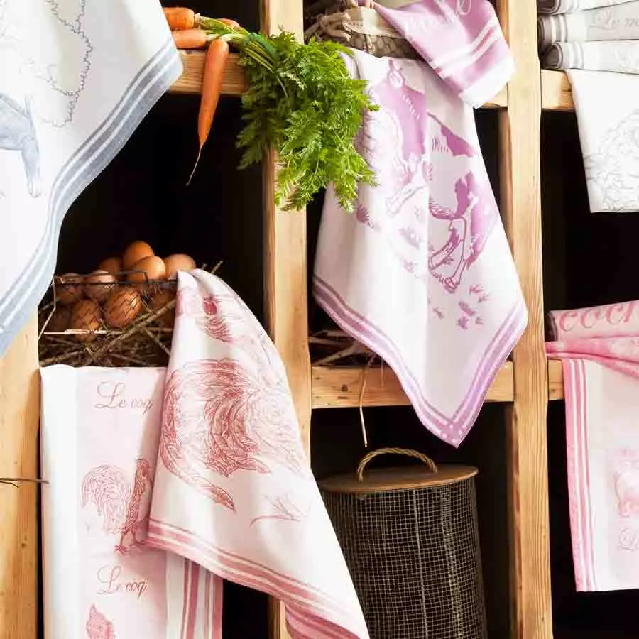 Coucke French Tea Towel - St Remy Lavande Kitchen Linen 4 Coucke French Tea Towel - St Remy Lavande Kitchen Linen