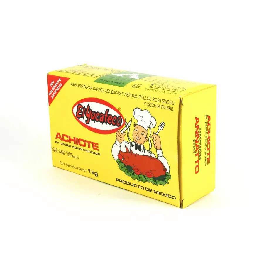 El Yucateco Achiote Paste Ingredients 4 El Yucateco Achiote Paste Ingredients