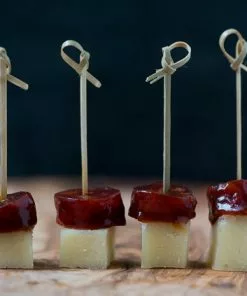 Sous Chef Tableware Bamboo Looped Skewer 9cm 10 Sous Chef Tableware Bamboo Looped Skewer 9cm