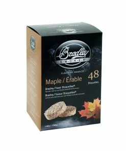 Bradley Smoker Bradley Maple Bisquettes Pack Of 48 BBQ