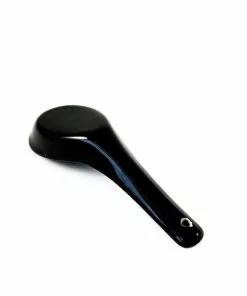 Kiji Stoneware & Ceramics Black Porcelain Spoon 13cm Tableware