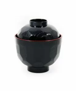 Kiji Stoneware & Ceramics Hexagon Design Miso Soup Bowl Tableware