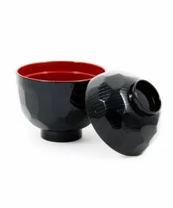 Kiji Stoneware & Ceramics Hexagon Design Miso Soup Bowl Tableware