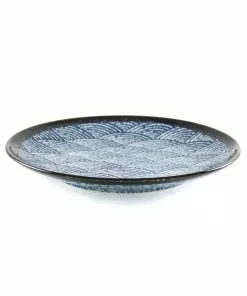 Kiji Stoneware & Ceramics Blue Wave Dinner Plate 29cm Tableware 8 Kiji Stoneware & Ceramics Blue Wave Dinner Plate 29cm Tableware