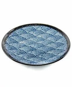 Kiji Stoneware & Ceramics Blue Wave Dinner Plate 29cm Tableware 7 Kiji Stoneware & Ceramics Blue Wave Dinner Plate 29cm Tableware