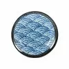 Kiji Stoneware & Ceramics Tableware Blue Wave Medium Plate 22cm 1 Kiji Stoneware & Ceramics Tableware Blue Wave Medium Plate 22cm