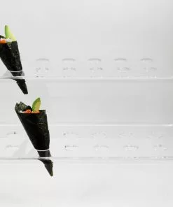 Sous Chef Tableware Tableware Buffet Display 2-Tier Canape Cone Tray For 40 Cones