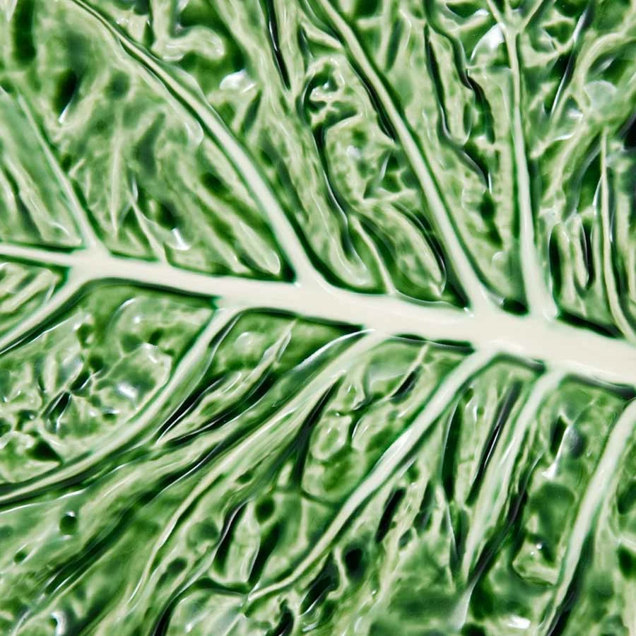 Bordallo Pinheiro Tableware Cabbage Leaf Oval Platter 4 Bordallo Pinheiro Tableware Cabbage Leaf Oval Platter