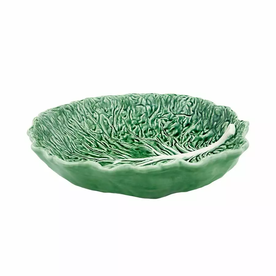 Bordallo Pinheiro Cabbage Salad Bowl Tableware 3 Bordallo Pinheiro Cabbage Salad Bowl Tableware