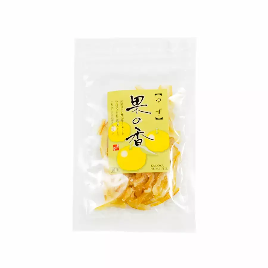 Japanese Ingredients Candied Yuzu Peel 30g 3 Japanese Ingredients Candied Yuzu Peel 30g