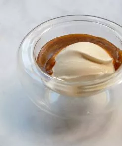 Portuguese Tableware Small Double Wall Glass Bowl X 6 120ml Tableware