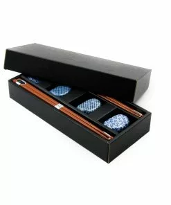 Kiji Stoneware & Ceramics Japanese Chopstick & Rest Set - Blue