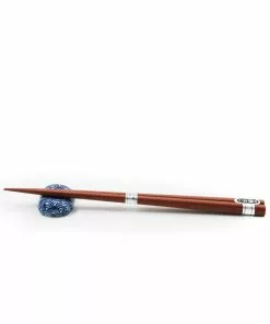 Kiji Stoneware & Ceramics Japanese Chopstick & Rest Set - Blue 7 Kiji Stoneware & Ceramics Japanese Chopstick & Rest Set - Blue