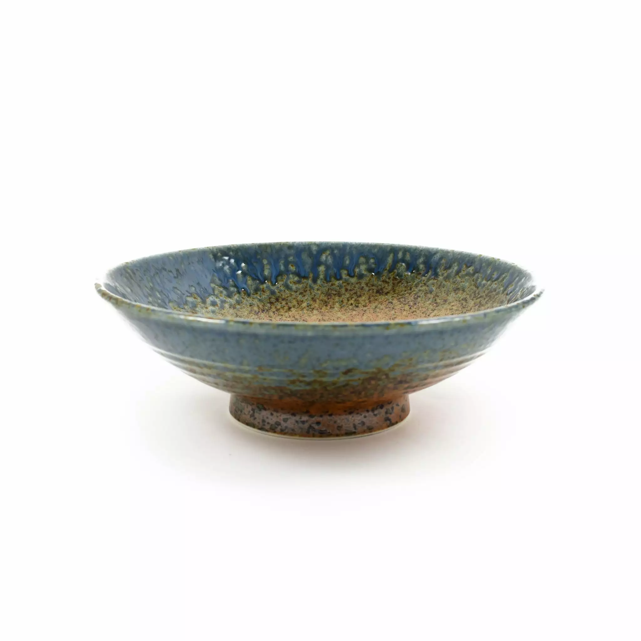 Kiji Stoneware & Ceramics Chouseki Shallow Bowl 25cm 3 Kiji Stoneware & Ceramics Chouseki Shallow Bowl 25cm
