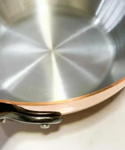 De Buyer Prima Matera Induction-Compatible Copper Saute Pan - Conical Cookware 8 De Buyer Prima Matera Induction-Compatible Copper Saute Pan - Conical Cookware