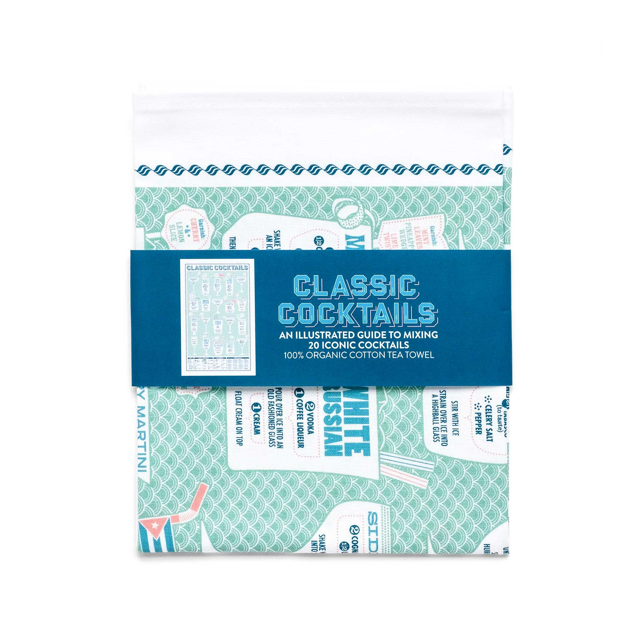 Stuart Gardiner Classic Cocktails Tea Towel Kitchen Linen 4 Stuart Gardiner Classic Cocktails Tea Towel Kitchen Linen
