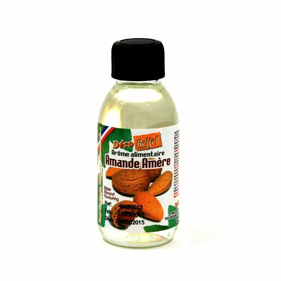 Deco Relief Concentrated Bitter Almond Flavour 125ml Ingredients 3 Deco Relief Concentrated Bitter Almond Flavour 125ml Ingredients