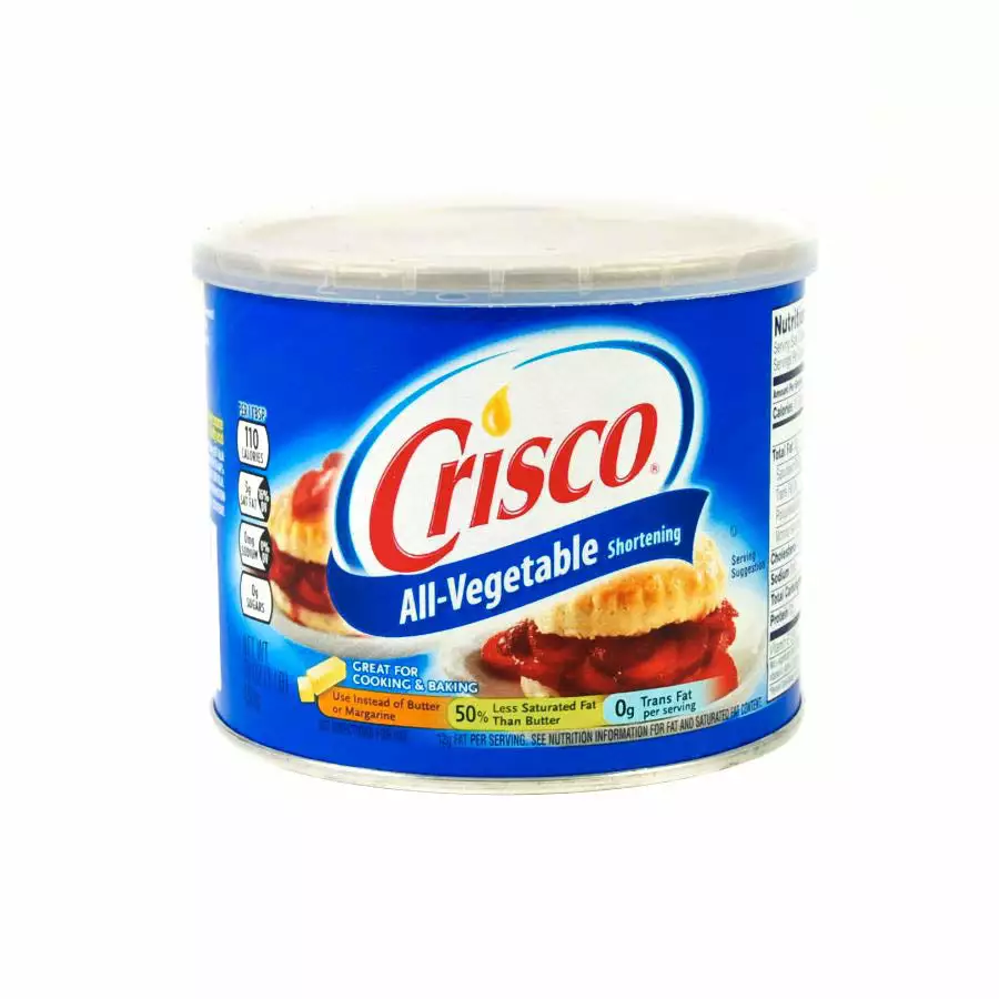 Oil & Vinegar Crisco All-Vegetable Shortening 453g 3 Oil & Vinegar Crisco All-Vegetable Shortening 453g