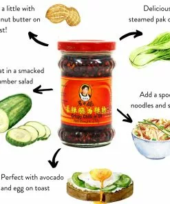 LGM Crispy Chilli In Oil 210g Ingredients 15 LGM Crispy Chilli In Oil 210g Ingredients