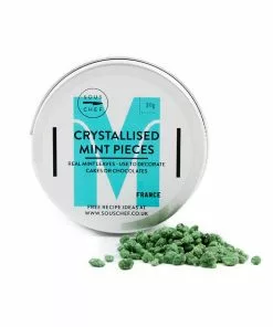 Sous Chef Ingredients Crystallised Mint Leaf Pieces 30g