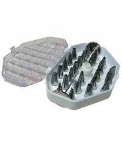 De Buyer Stainless Steel Piping Nozzle Set