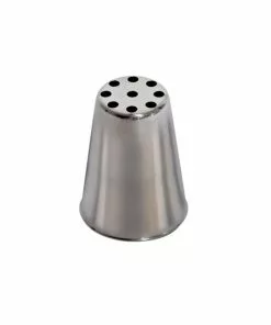De Buyer Stainless Steel Vermicelli Piping Tip 9 Holes Cookware
