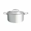 De Buyer Affinity Stainless Steel Casserole Pan With Lid 2 De Buyer Affinity Stainless Steel Casserole Pan With Lid
