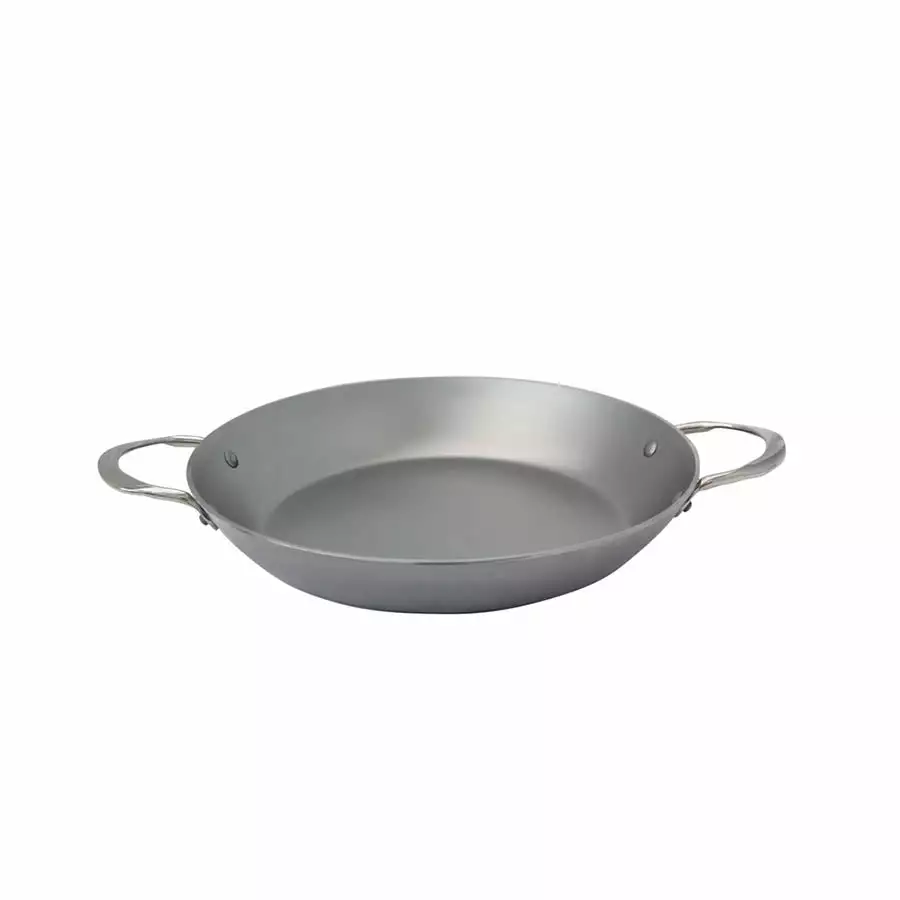 De Buyer Mineral B Paella Pan 32cm Cookware 3 De Buyer Mineral B Paella Pan 32cm Cookware