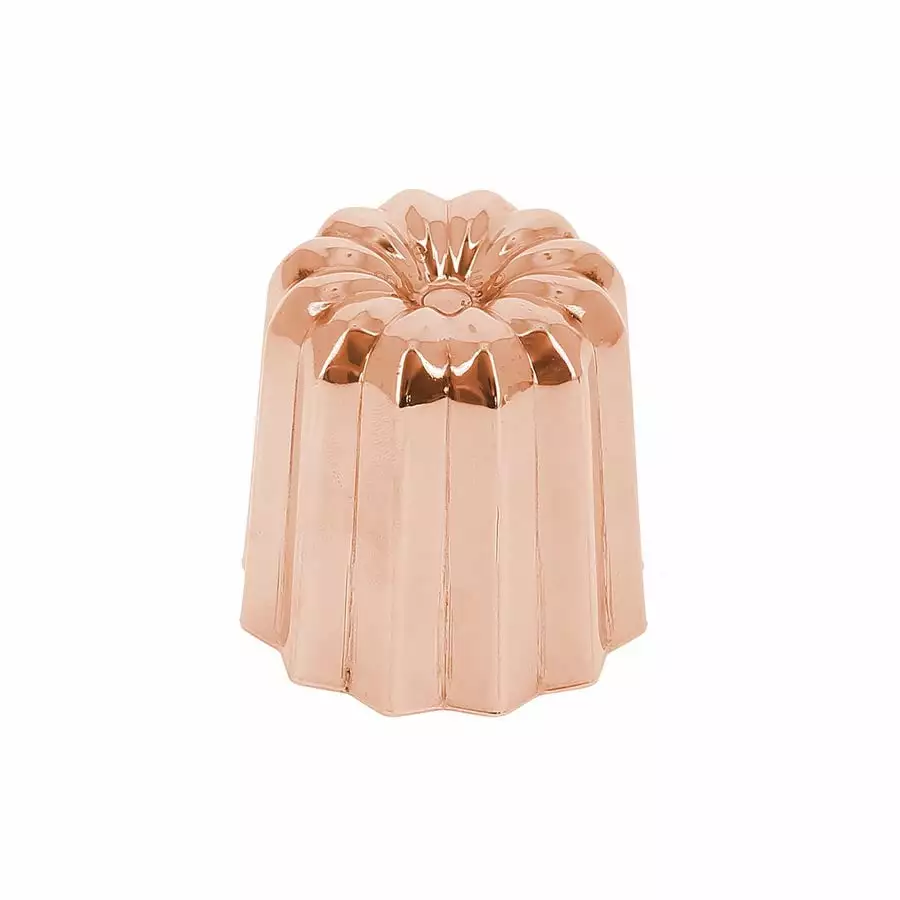 Cookware De Buyer Copper Bordelais Canele Mould 3 Cookware De Buyer Copper Bordelais Canele Mould