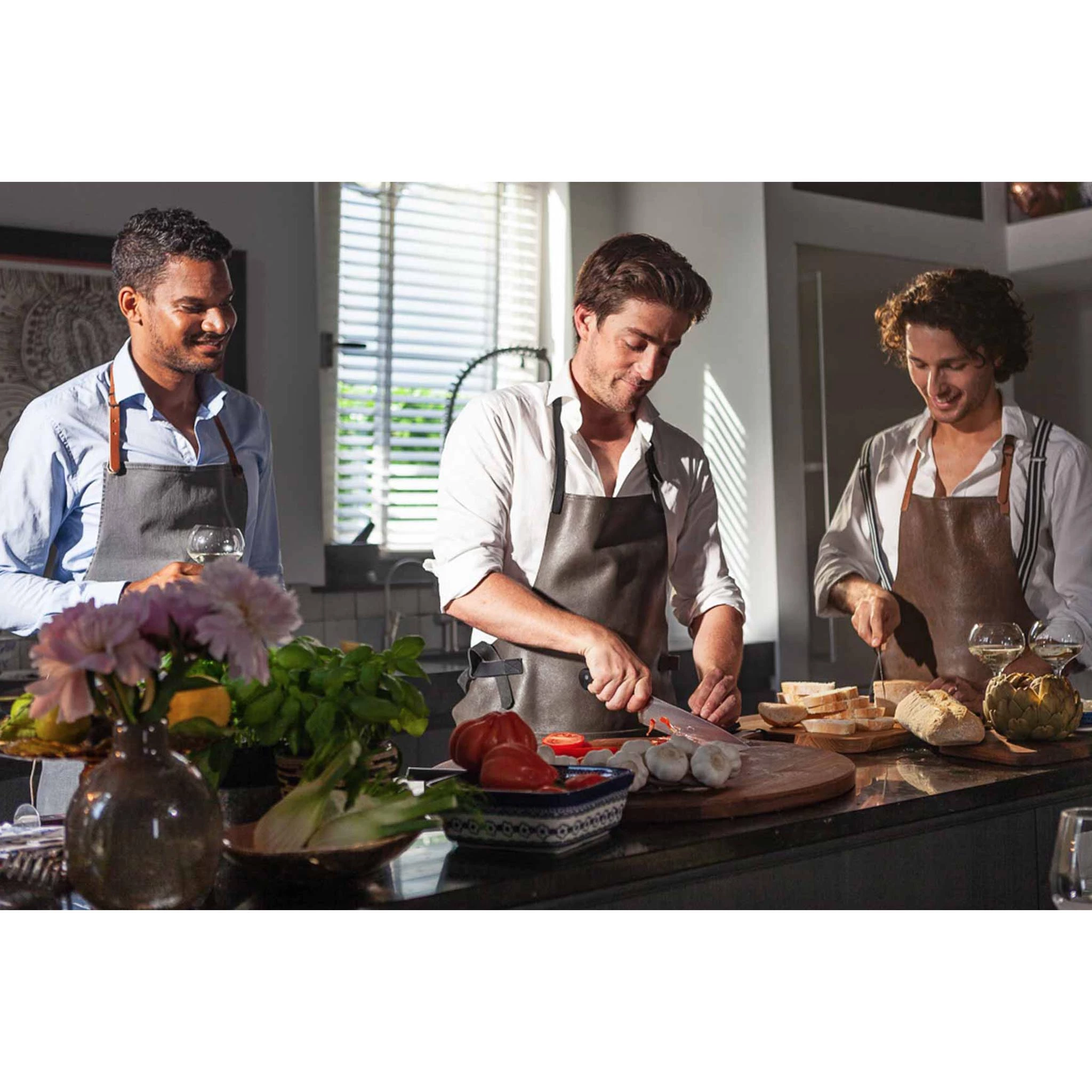 Dutchdeluxes Leather BBQ Apron In Vintage Brown 9 Dutchdeluxes Leather BBQ Apron In Vintage Brown