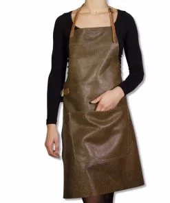 Dutchdeluxes Leather BBQ Apron In Vintage Brown 13 Dutchdeluxes Leather BBQ Apron In Vintage Brown